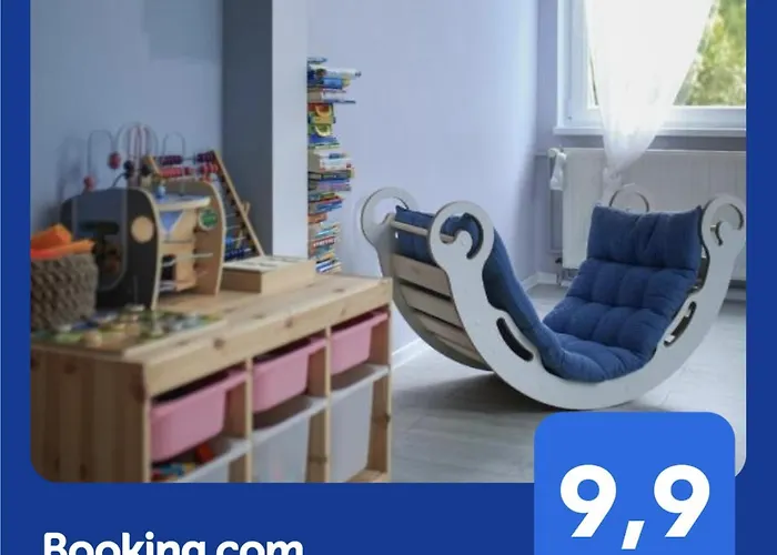 公寓 Family Z Pokojem Zabaw - Centrum - 66 M *